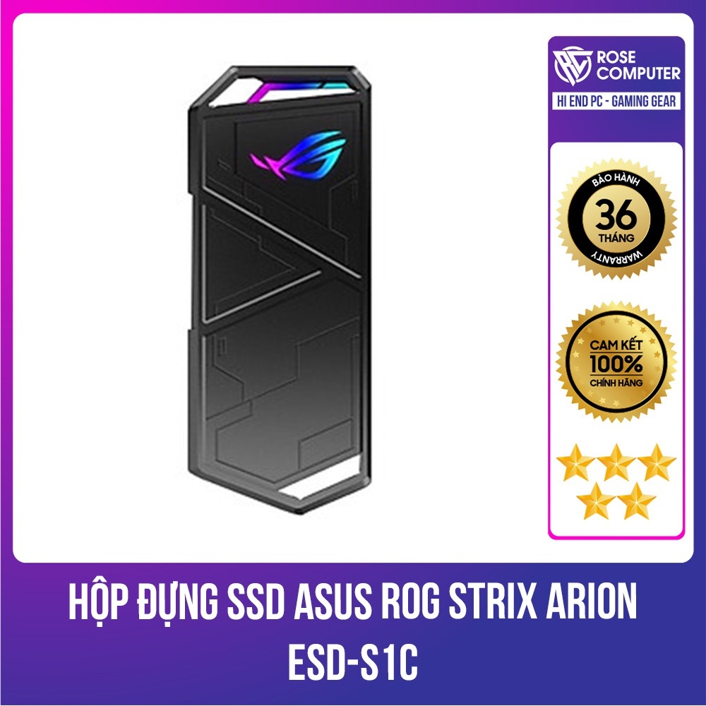 ♗ Hộp Đựng SSD ASUS ROG STRIX ARION ESD-S1C