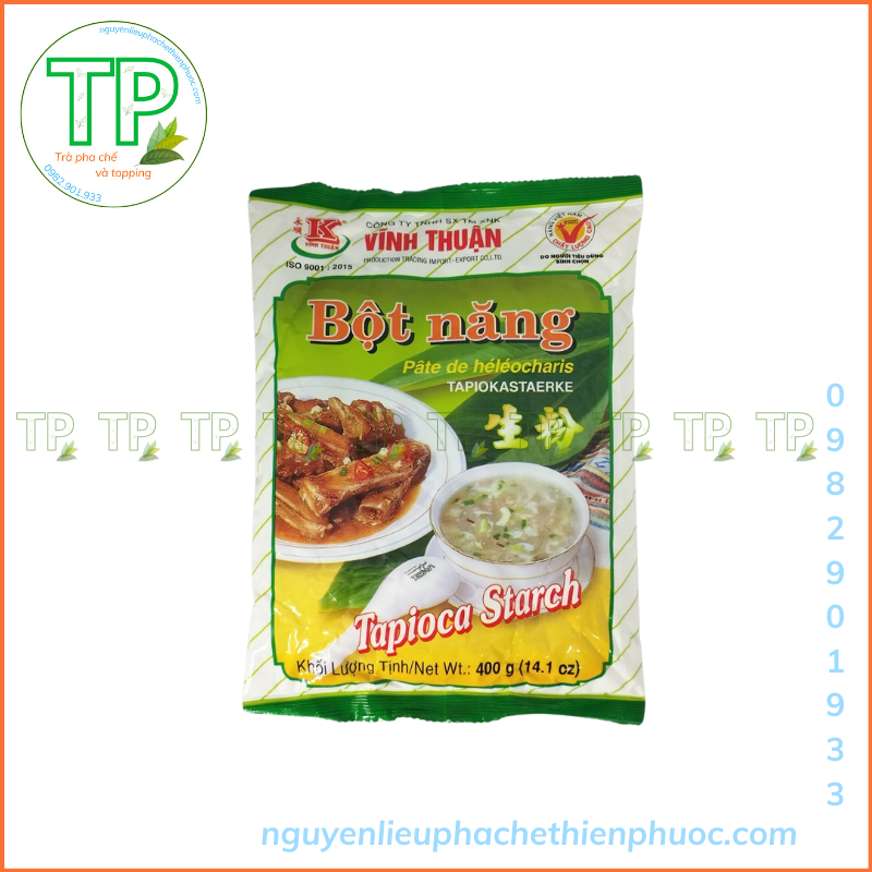 Bột năng, bột gạo, bột nếp gói 400g