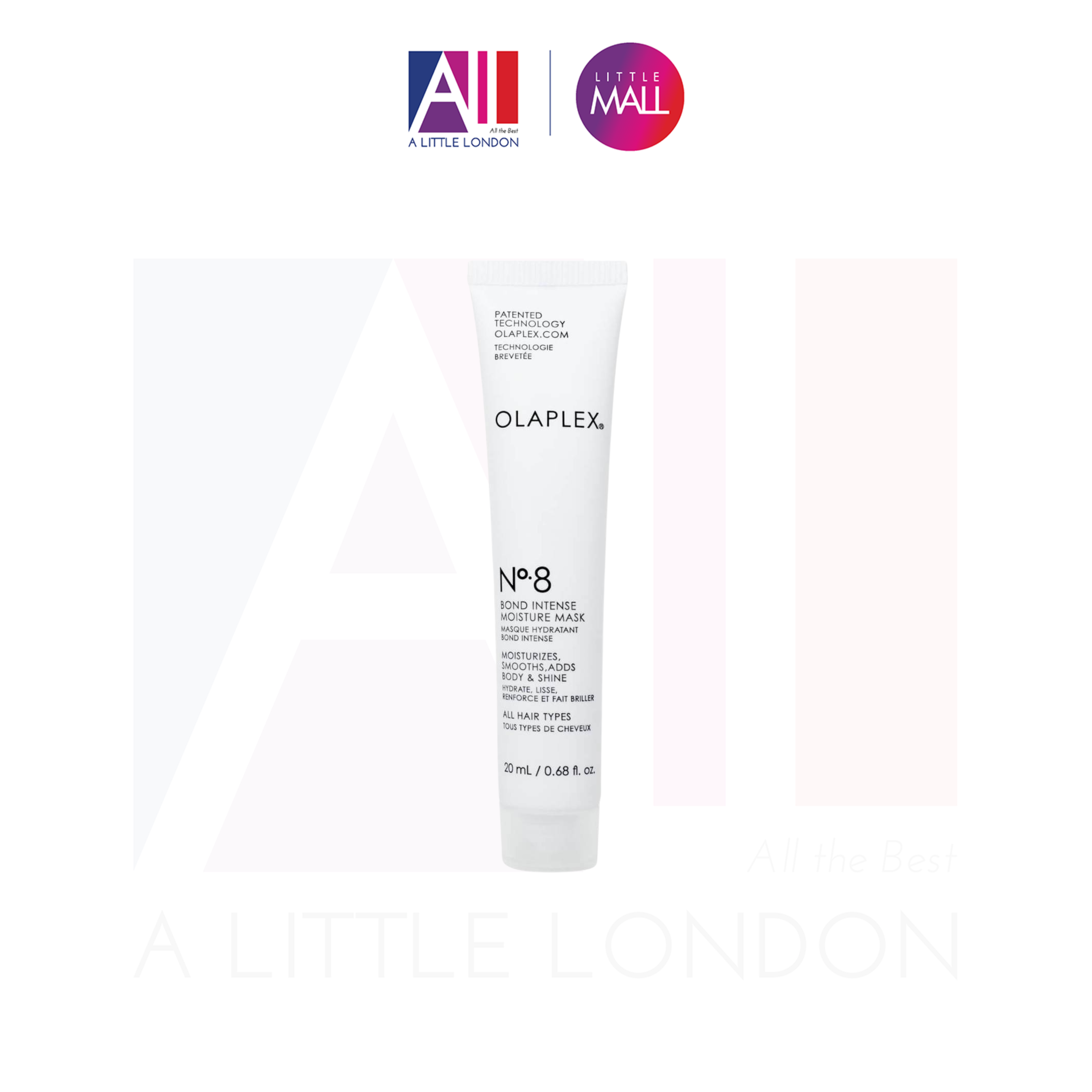 Mặt nạ tăng cường liên kết tóc Olaplex No.8 Bond Repair Moisture Mask 20ml