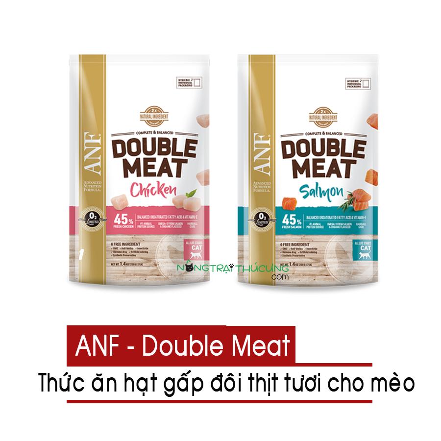 Hạt cho mèo anf double meat - gấp đôi thịt 1.4kg -