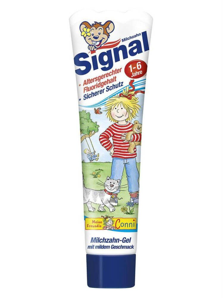 Kem đánh răng trẻ em Signal - SIGN, sản phẩm có độ bền cao, chất lượng tốt, cam kết hàng giống mô tả, inbox shop để được tư vấn