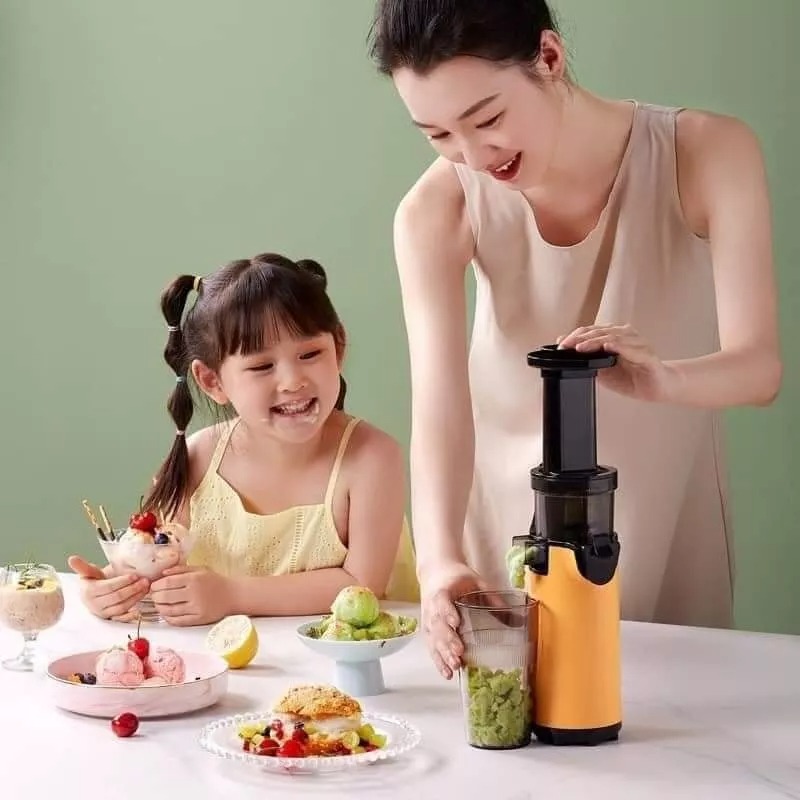 Máy ép chậm trái cây hoa quả mini 120w xilanpu gía rẻ, máy ép trái cây hoa quả tốc độ chậm đa năng ép kiệt nước siêu bền , máy ép mini tiện lợi cho mọi gia đình