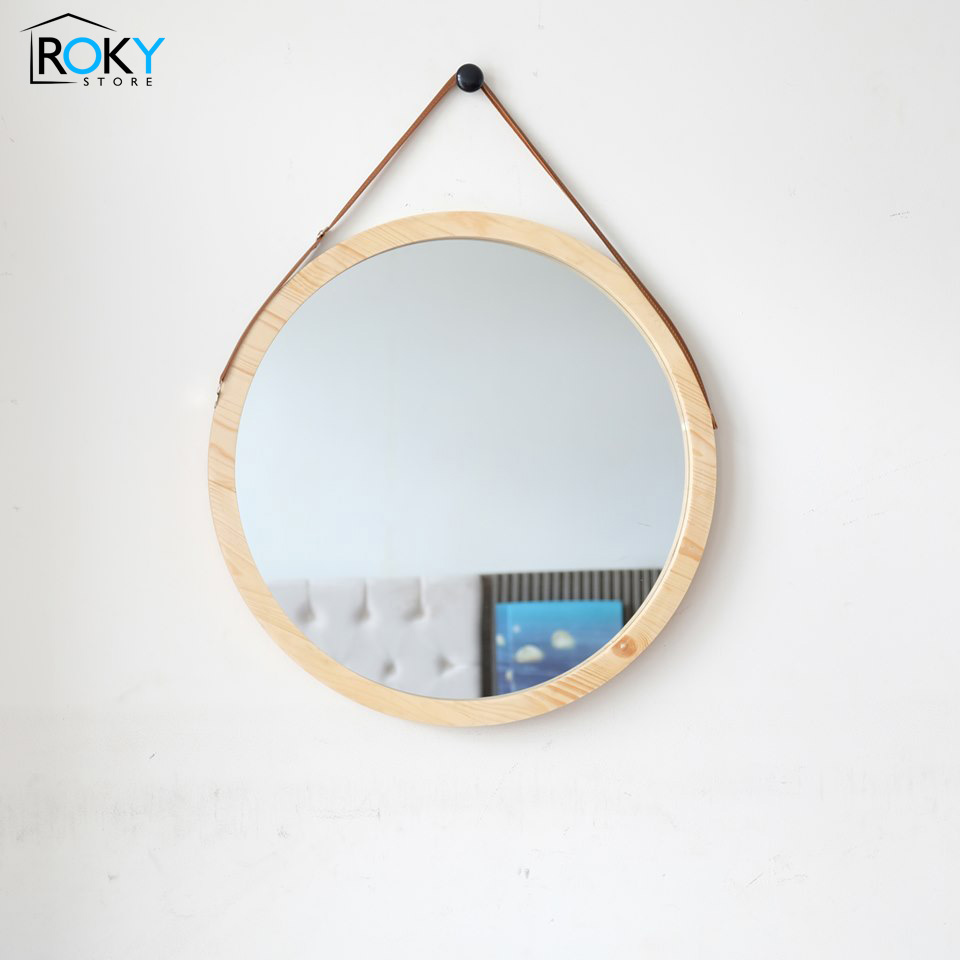 [HCM]Mirror Circle - GƯƠNG TRÒN TREO TƯỜNG DÂY THỪNG D60