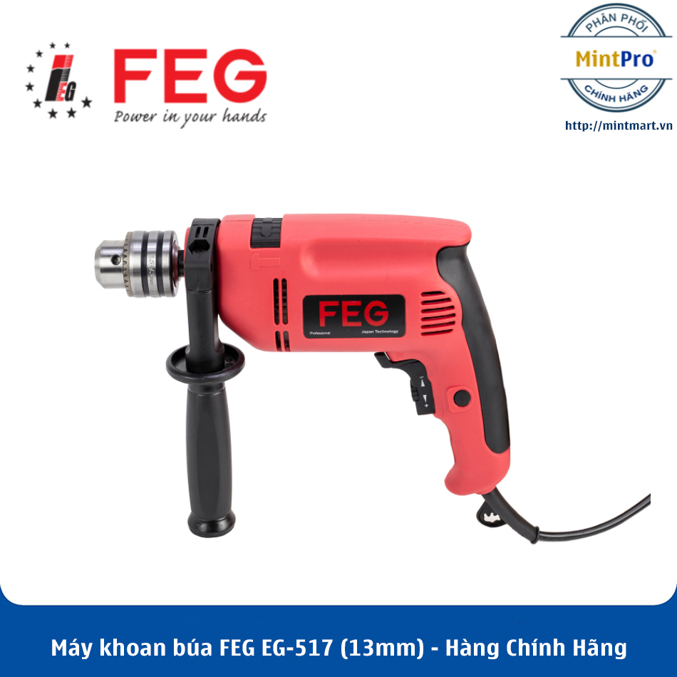 Máy khoan búa feg eg-517 - hàng chính hãng