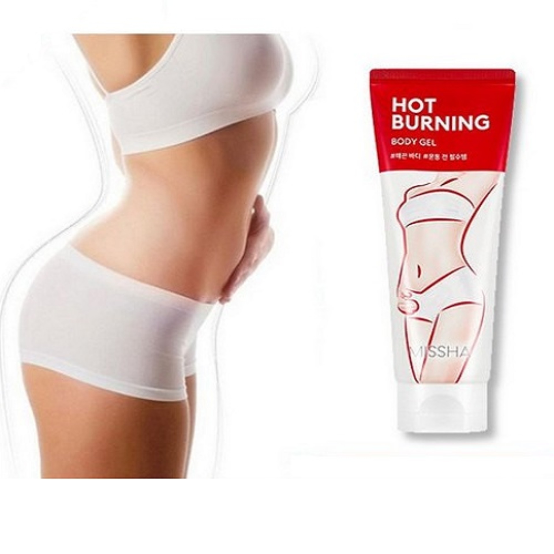 Kem massage tan mỡ missha hot burning perfect body gel 200ml hl00219