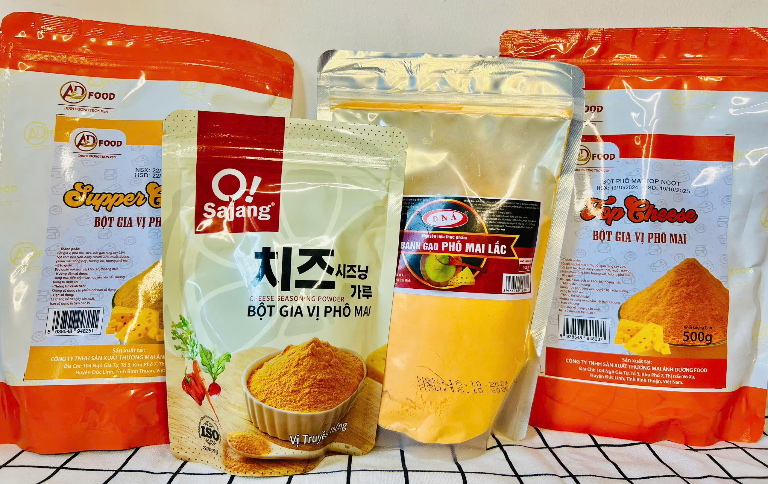 500g bột phô mai cao cấp loại ngon _đná/ super chesse/ bột hàn quốc_monhi_food