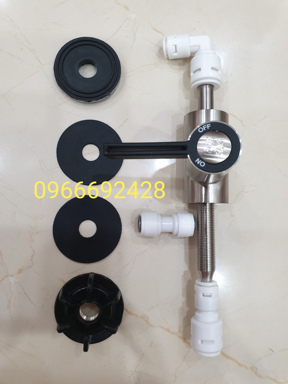Vòi inox 304 dùng cho máy lọc nước điện giải ion kiềm - rất tiện dụng