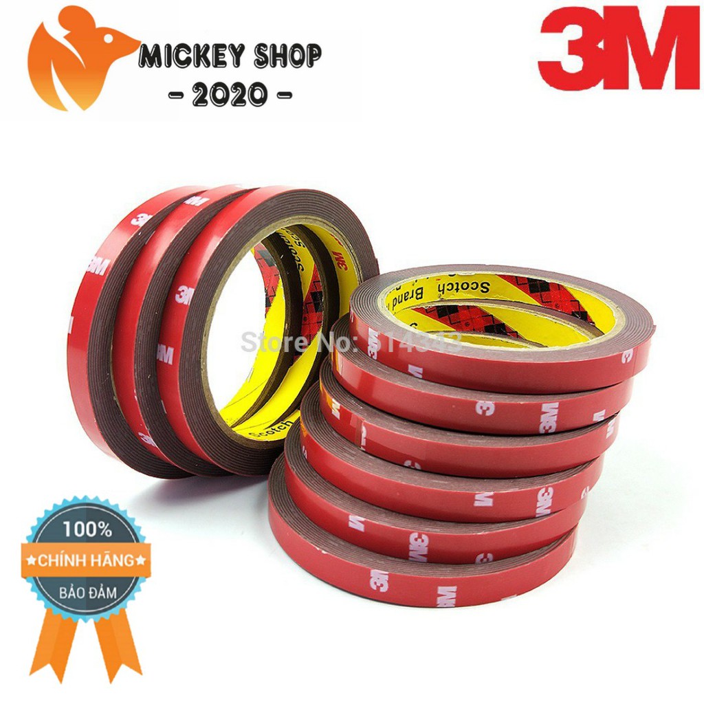 [ MUA NHIỀU ] Băng Keo Cường Lực Siêu Dính 3M 4229P 12mm x 10m