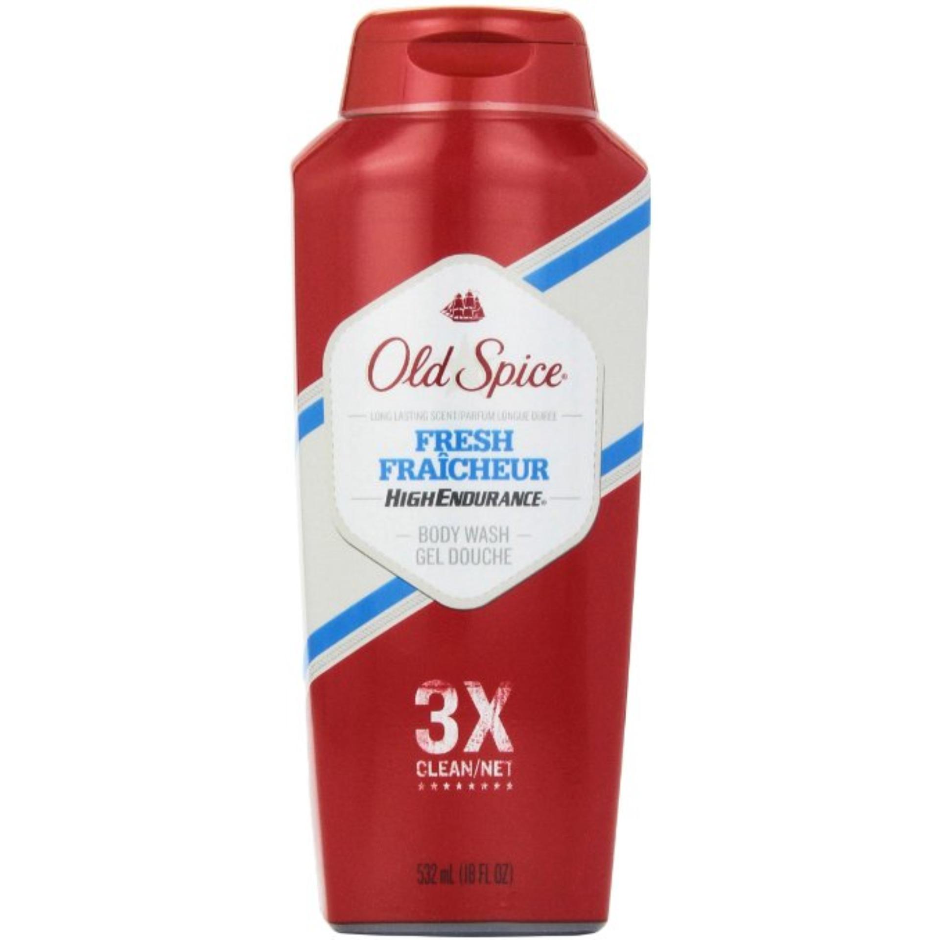 Sữa tắm nam old spice 3x fresh fraicheur high endurance 532ml