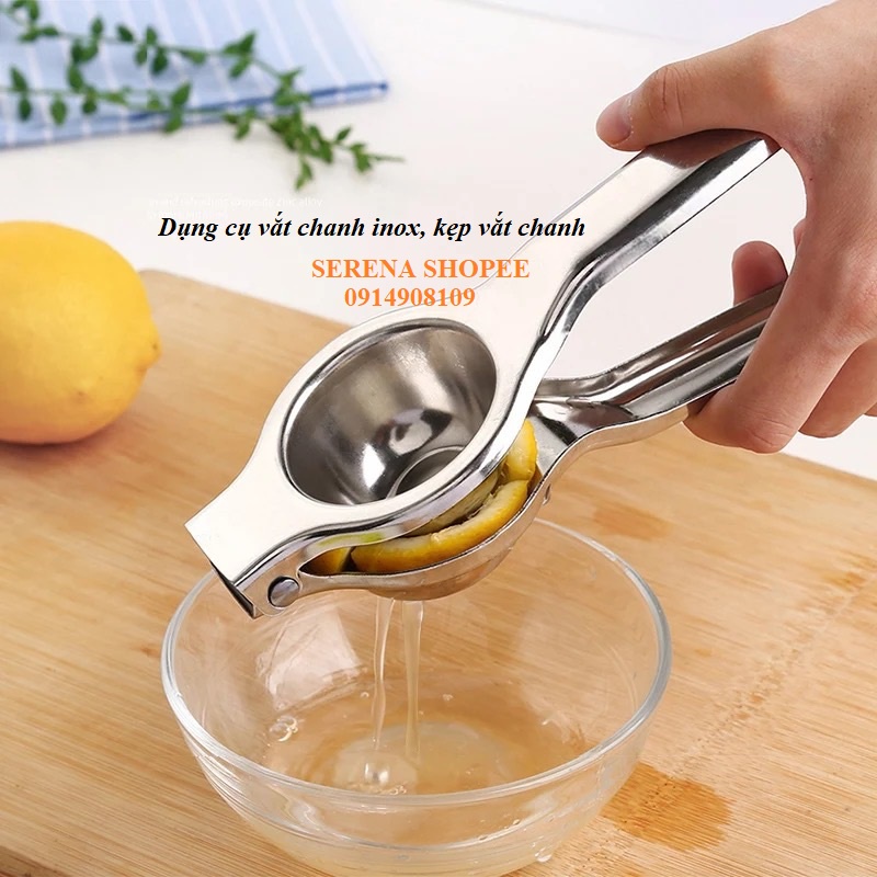 Dụng cụ vắt chanh inox