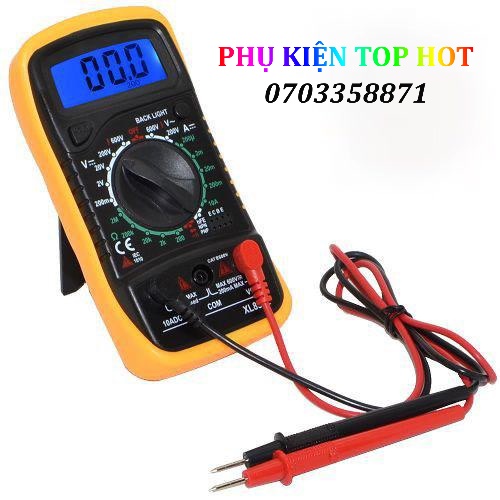 Đồng hồ đo điện vạn năng xl830l, đồng hồ điện tử vạn năng thiết kế nhỏ gọn tiện lợi