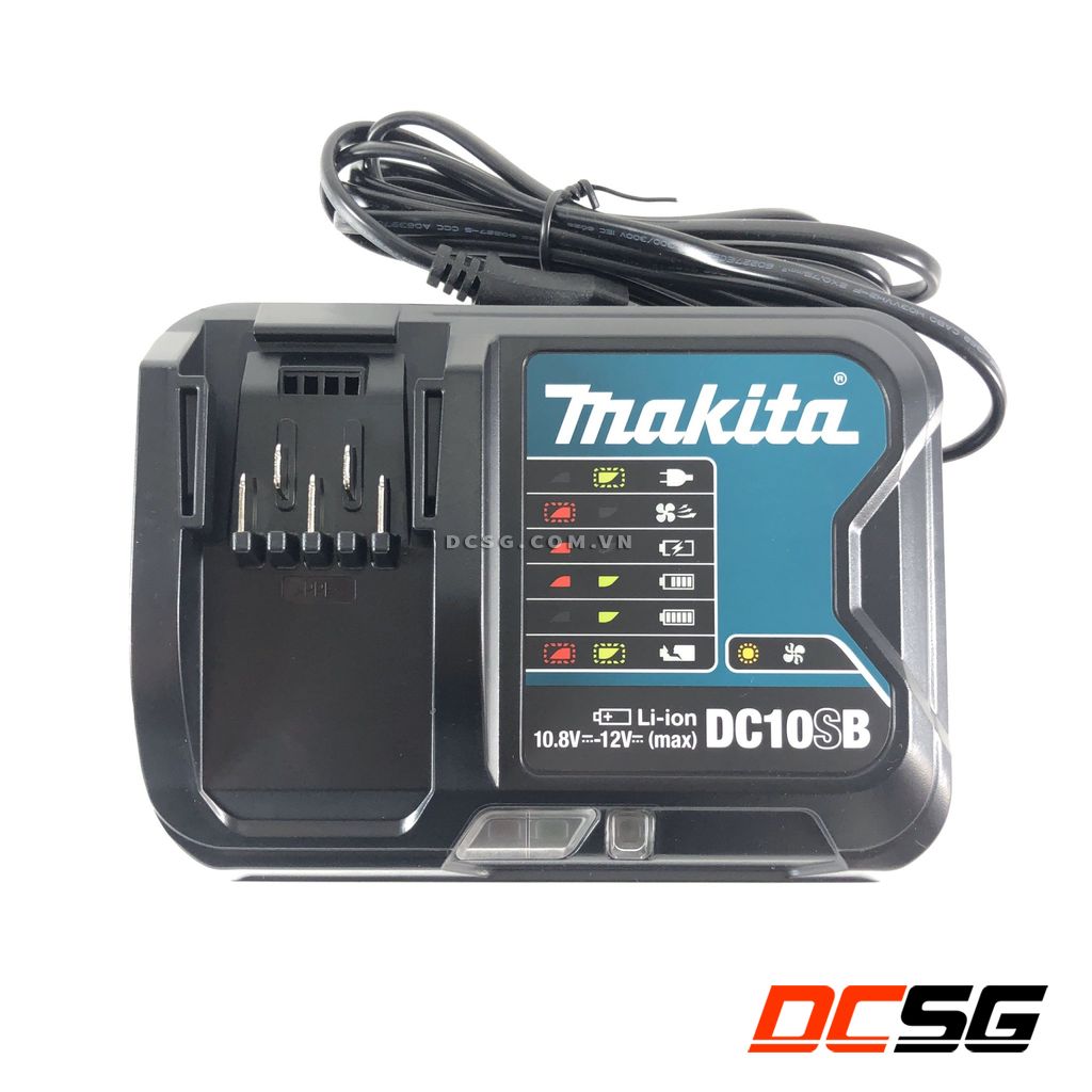 Bộ sạc pin 12vmax makita dc10sb