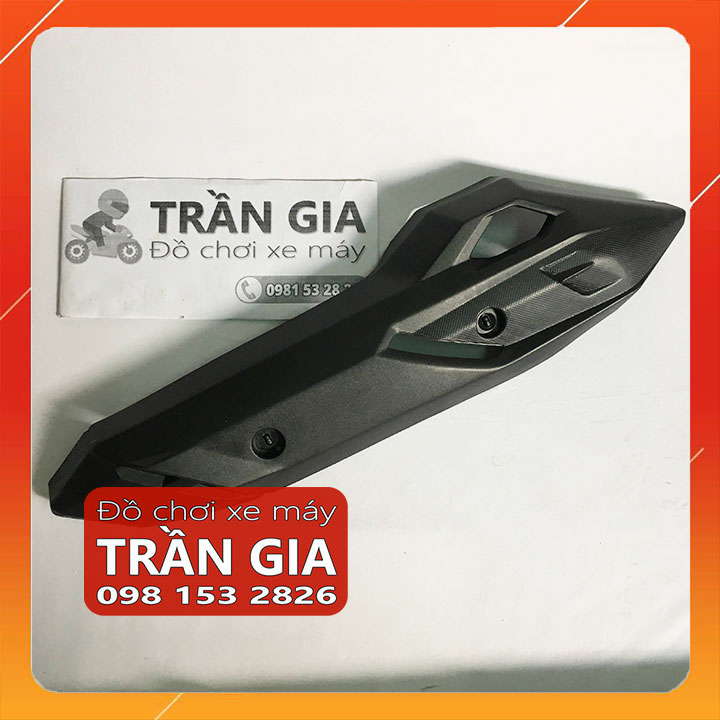 [FreeshipMAX] Ốp pô xe vario 2015-2016-2017 che bô thay ốp zin