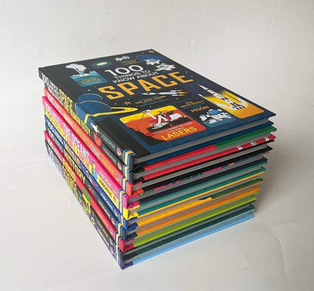 Usborne 100 things to know about - 10 quyển | nhập khẩu