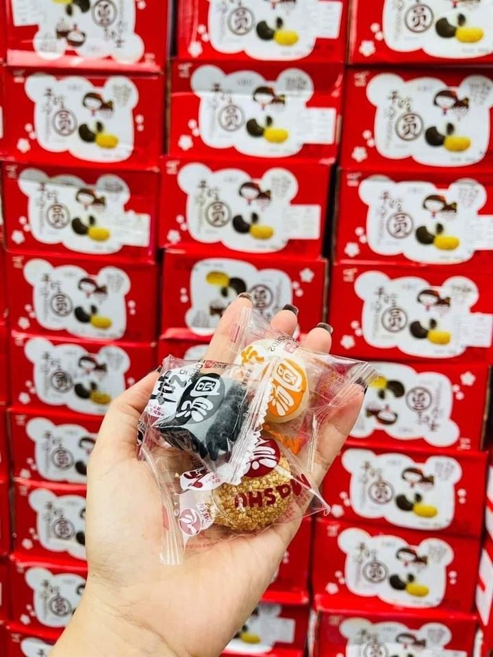 Bánh mochi hai cô gái thùng 500g