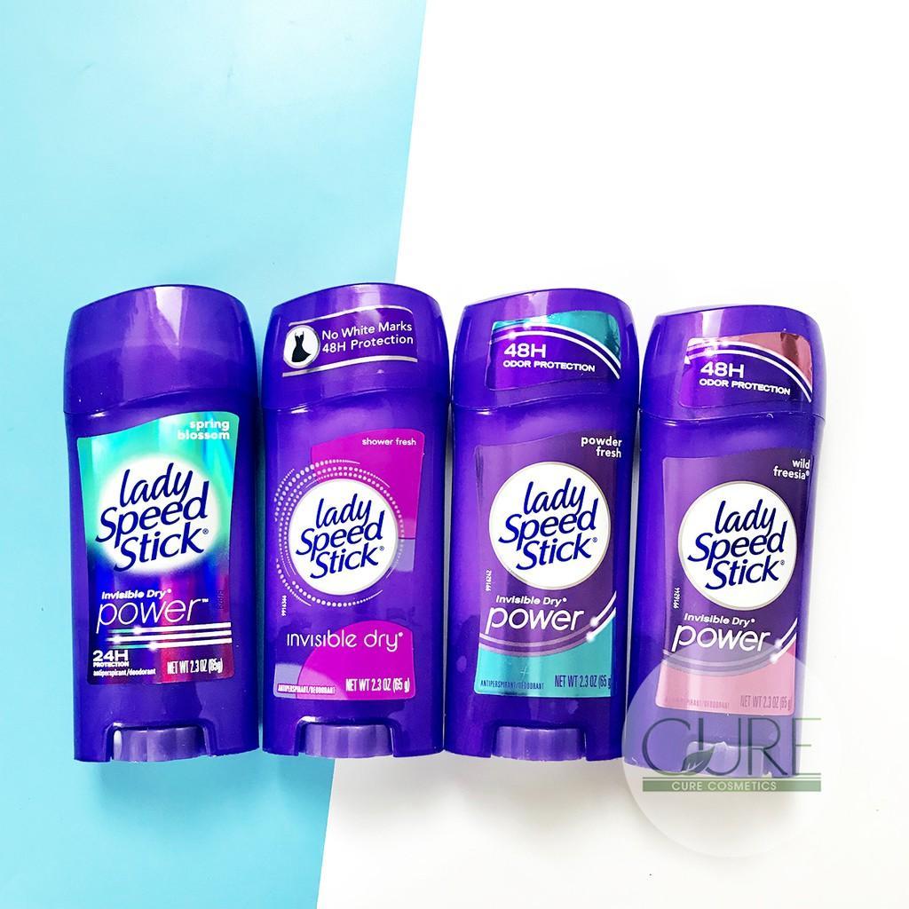 Lăn khử mùi Lady Speed Stick, lăn khử mùi dạng sáp dành cho nữ, Lăn khử mùi hương thơm dễ chịu, thấm hút hiệu quả