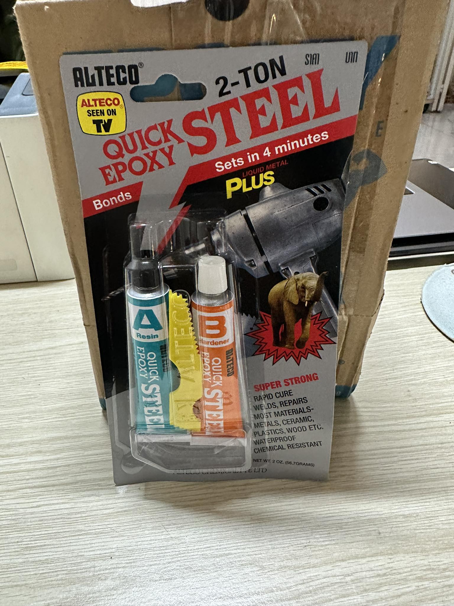 Keo dán A và B siêu cứng epoxy
