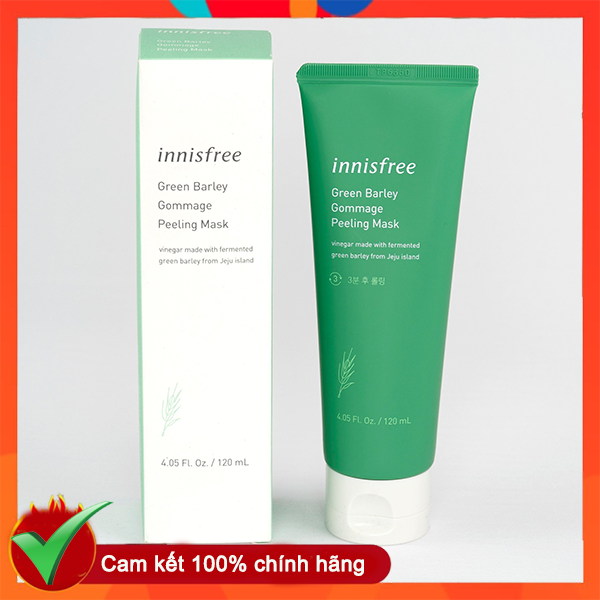 Mặt Nạ Tẩy Tế Bào Chết Innisfree Green Barley Gommage Peeling Mask 120ml