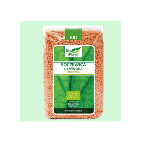 Đậu lăng đỏ hữu cơ hiệu Bio Planet  500g