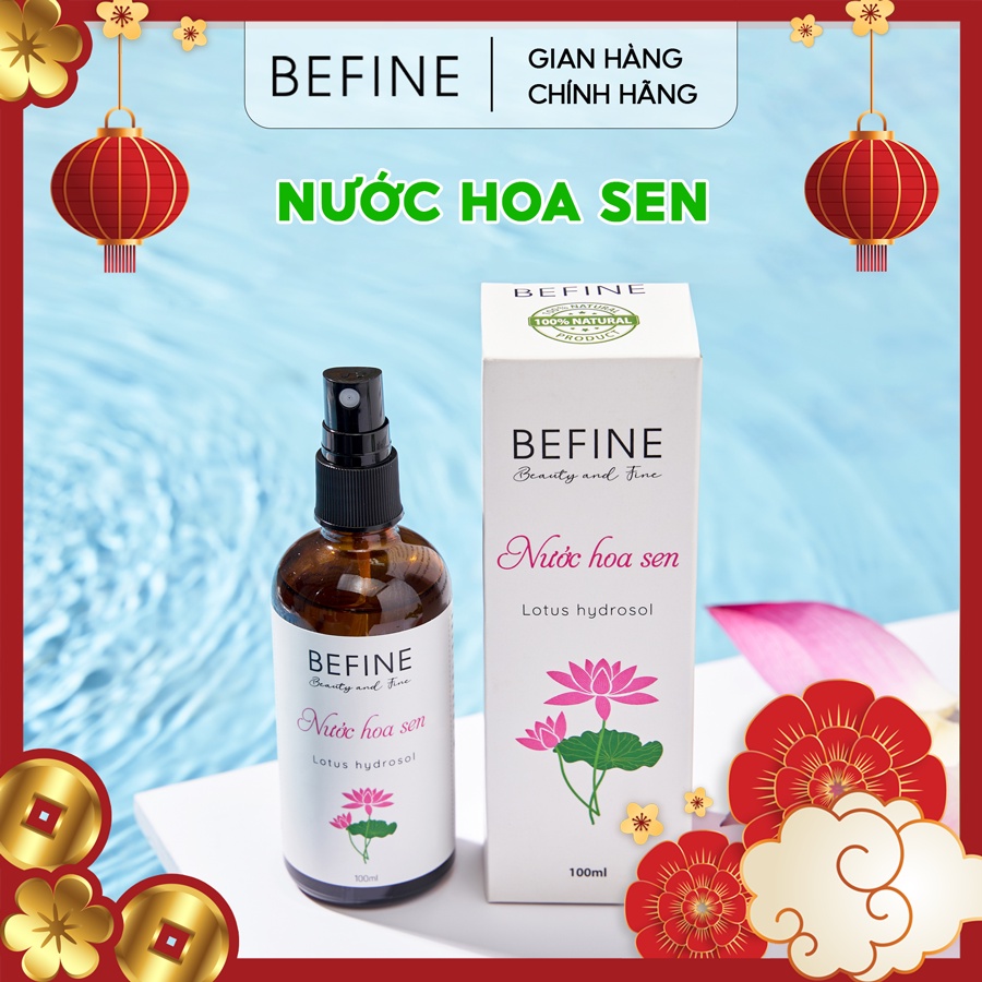 Nước hoa sen- Toner hoa sen Befine cấp ẩm