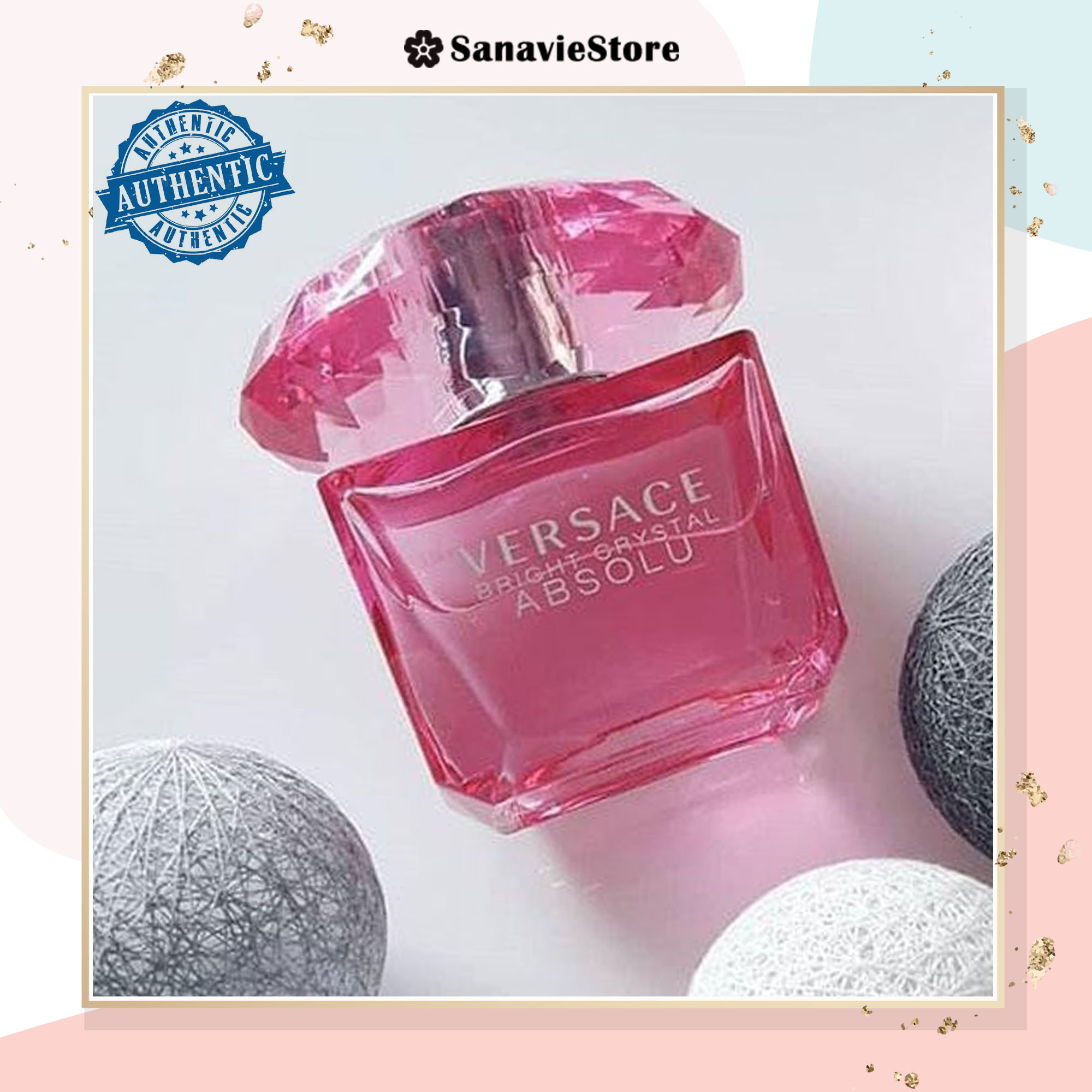 Mẫu thử Nước hoa Versace Bright Crystal Absolu EDP hồng đậm | 2ml, 5ml, 10ml nước hoa nữ, nước hoa chiết chính hãng