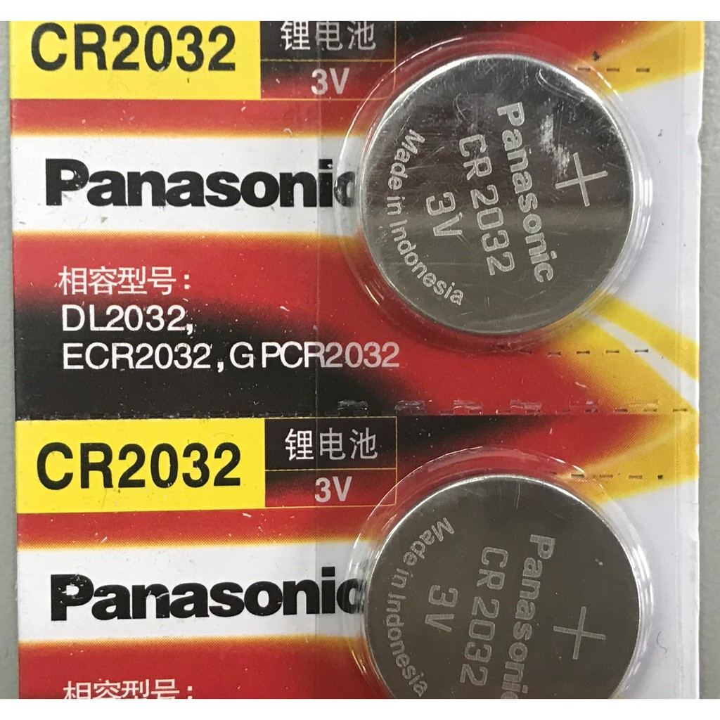 Pin Cúc Áo CR2032 Panasonic 3V Dùng Cho Thiết Bị Điện Tử Chuyên Dụng