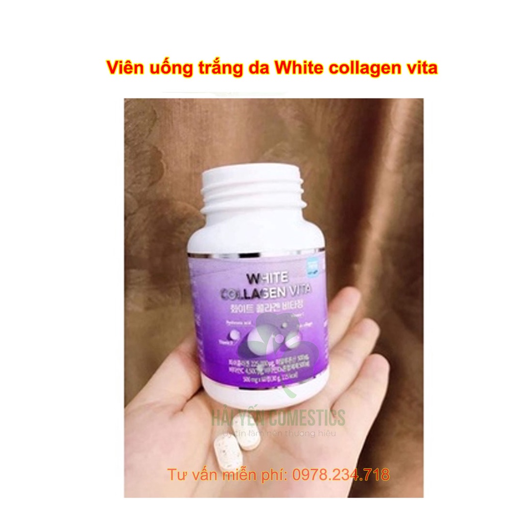 Viên uống White Collagen Vita chính hãng 60 viên 1 hộp