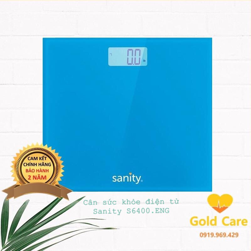 Cân sức khỏe điện tử Sanity S6400.ENG - HÀNG CHÍNH HÃNG
