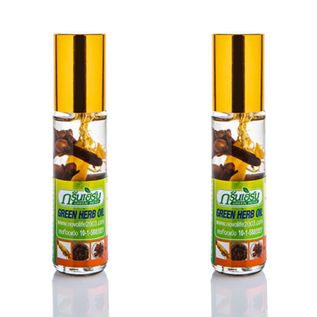 Dầu lăn ngâm sâm greenherb nóng và thơm