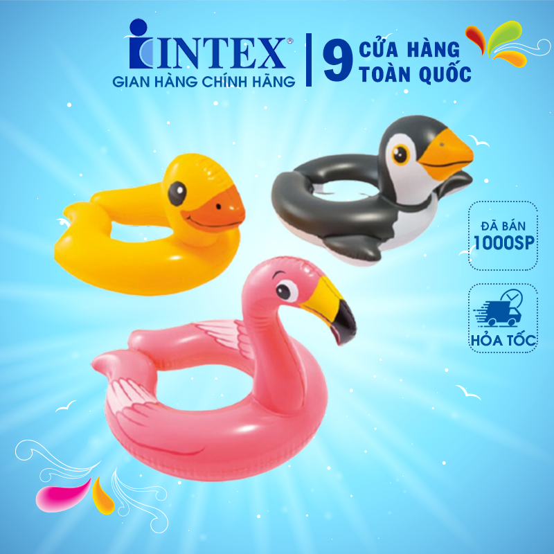 Phao bơi cho bé INTEX 59220 - Phao bơi cho bé, Phao bơi trẻ em-Giao hình ngẫu nhiên