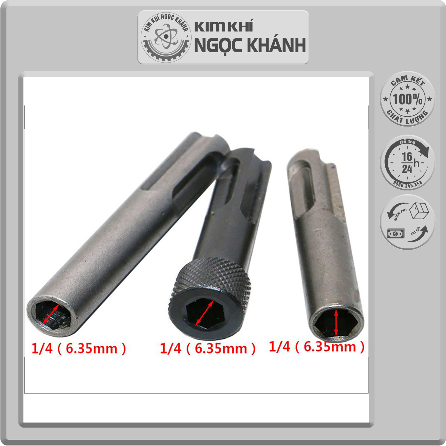 Đầu chuyển đổi Khoan Bê Tông sang Đầu Bắt Vít Lục Giác