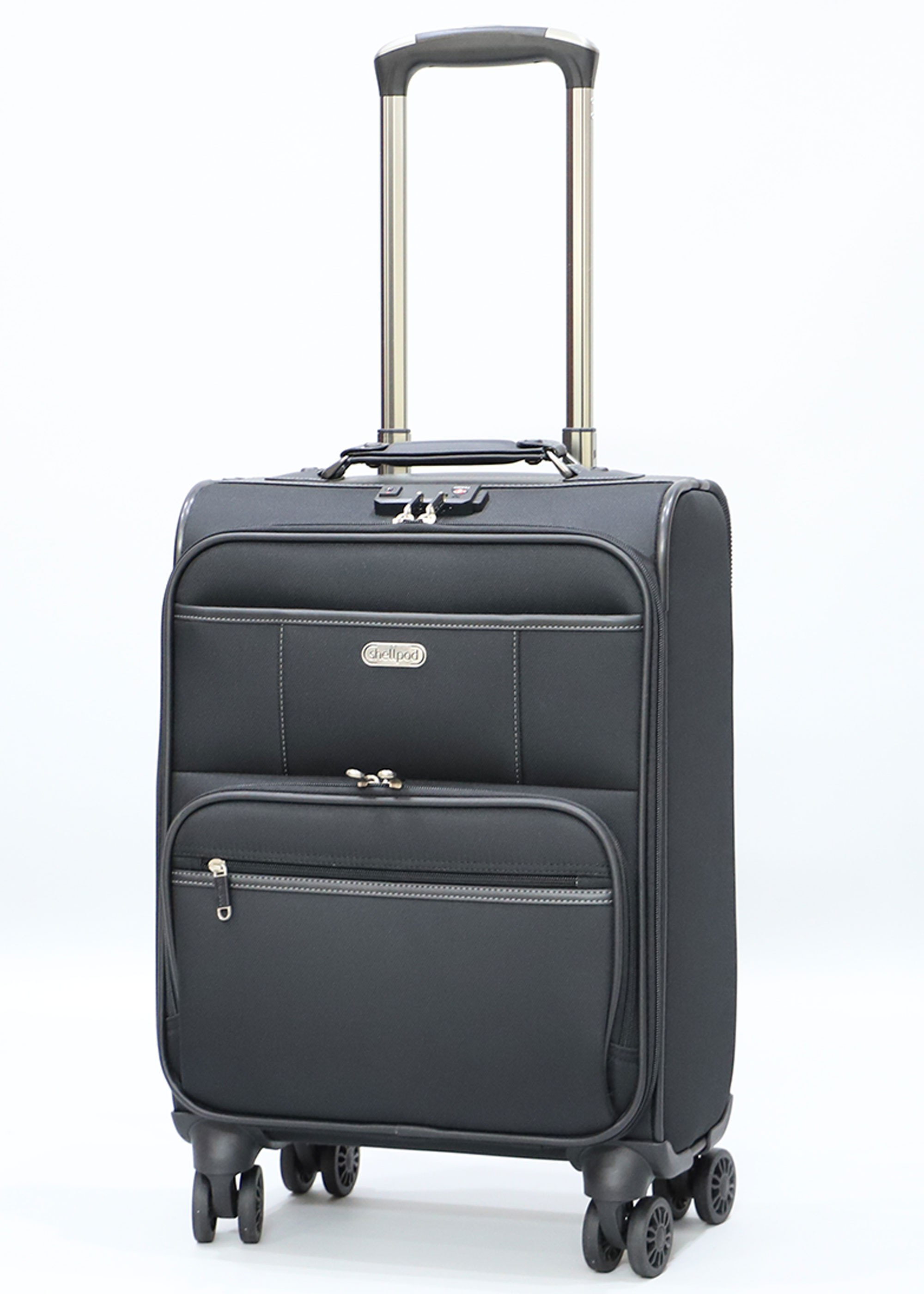 Vali vải du lịch Vali xách tay Vali vải kéo cao cấp Vali kéo Vali size 22  Vali cabin Vali Beatas Vali khóa TSA Vali 4 bánh Shellpod SSC-20 size S ( 22 inch )