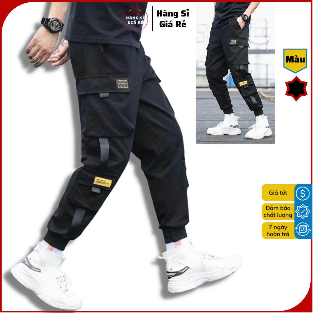 Quần joger kaki nam cao cấp cực cá tính, quần jogger kaki nam chất xịn phong cách thời trang hàn quốc