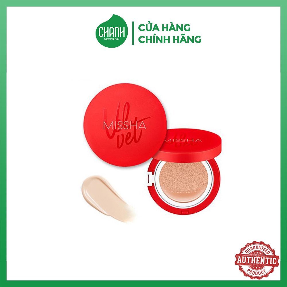 Phấn nước missha velvet finish cushion spf50+ pa+++
