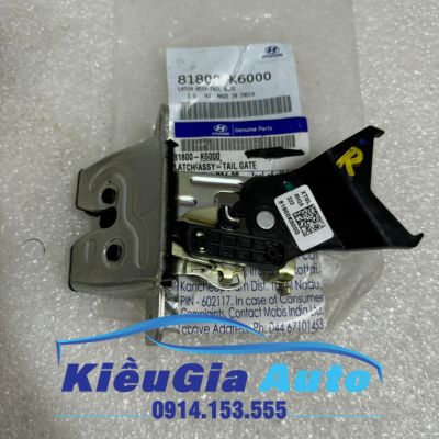 Ổ khóa ngậm cốp hậu Hyundai i10 2021 2022 81800K6000 Chính hãng