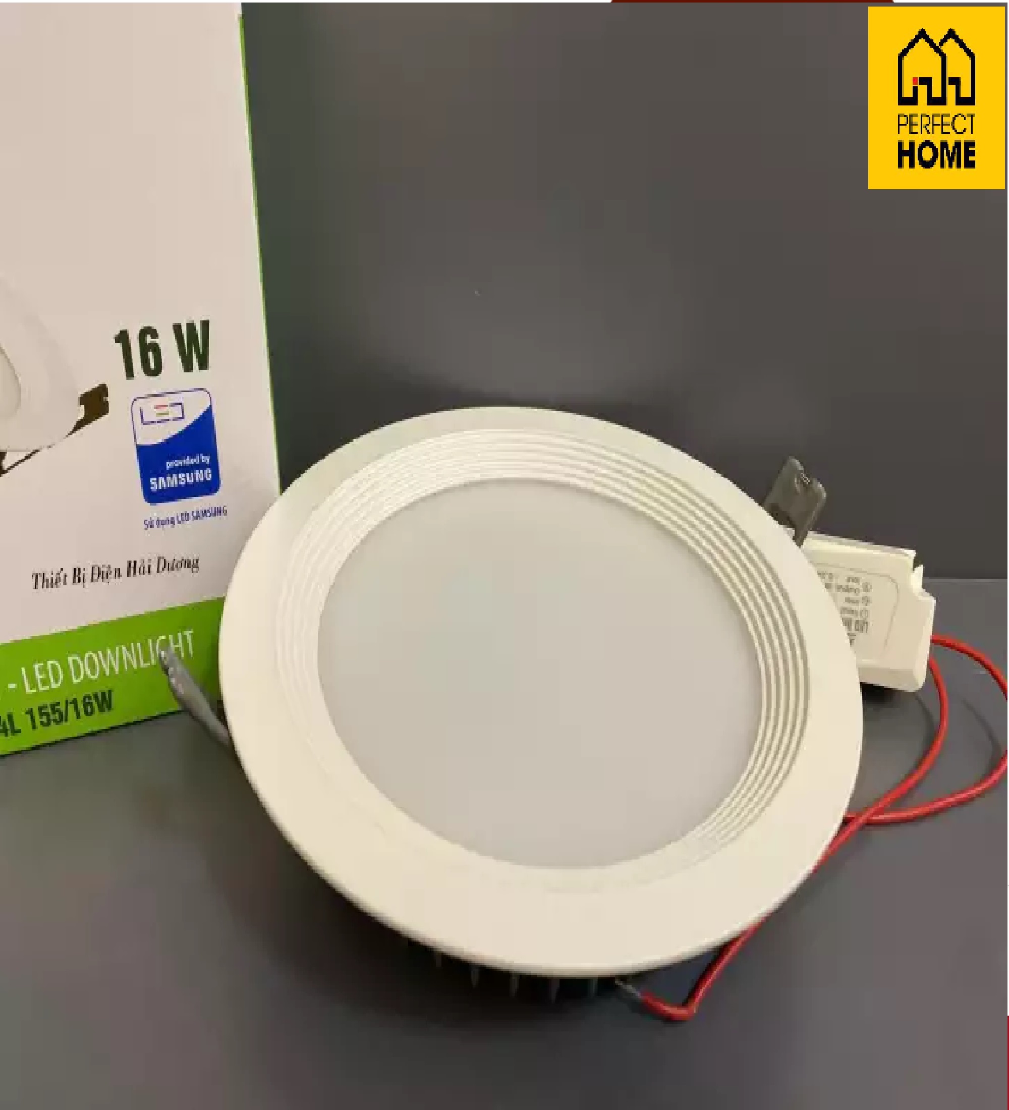 Đèn Led Downlight Âm Trần Rạng Đông  D At04L 155/16W-Ss As Trắng