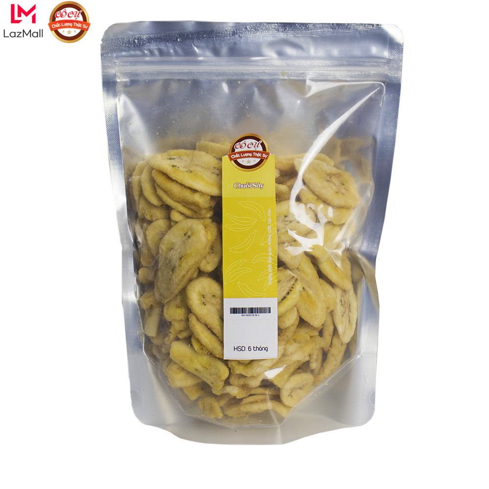 Chuối sấy cô cự 800gr