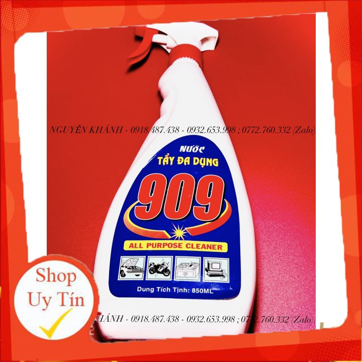 Nuớc tẩy da dụng 909