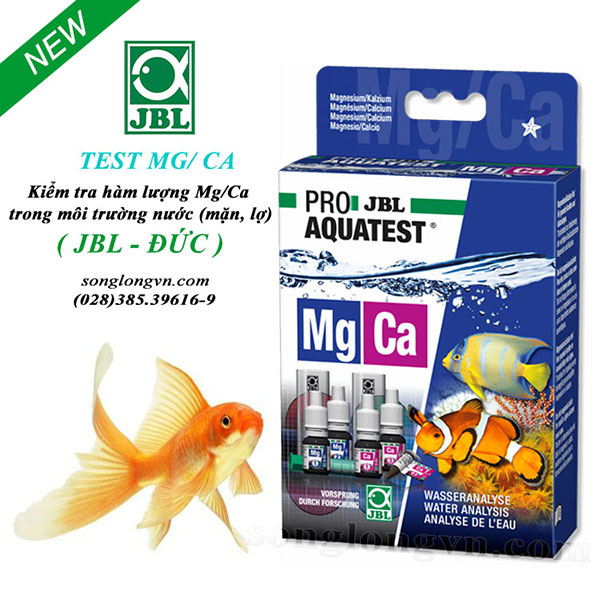 Test ca/mg trong nước jbl đức
