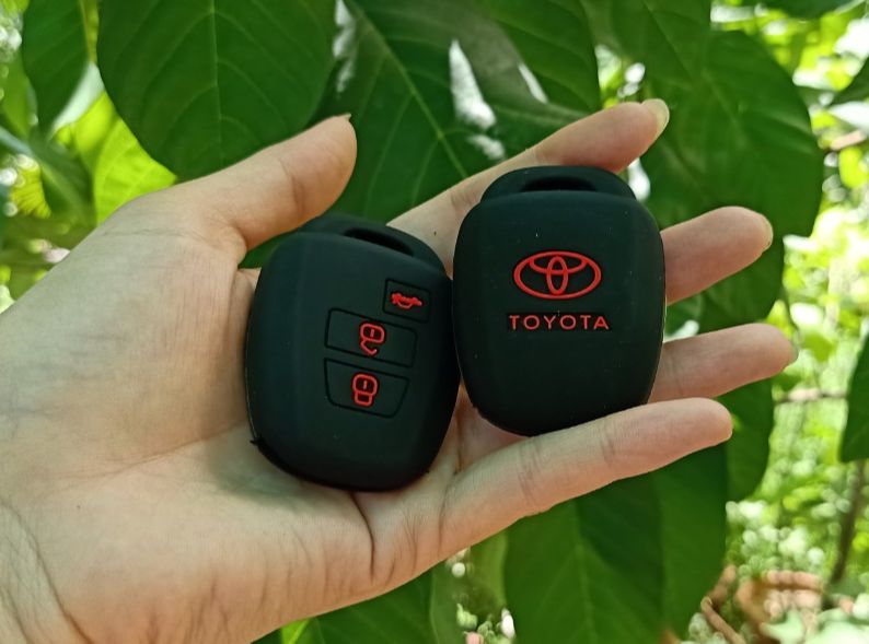 Bao da,Bọc chìa khóa Silicon Vios 2019