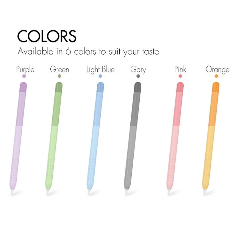 Silicon bảo vệ apple pencil 2 màu gradient ahastyle