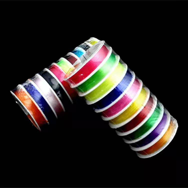 Dây cước co giãn xỏ vòng xâu vòng cước chun làm vòng tattoo choker, đan dây xỏ chuỗi