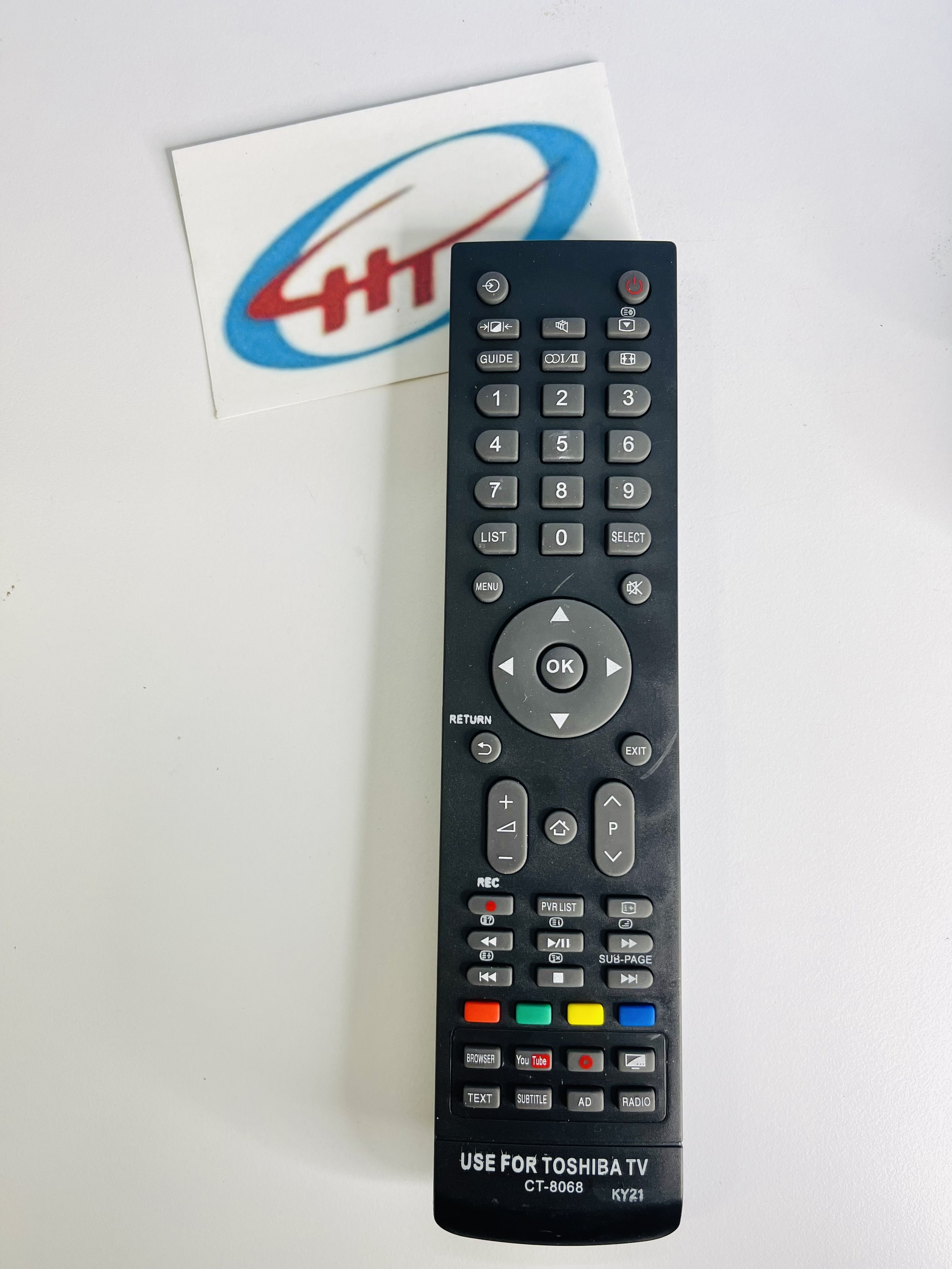[Tặng kèm Pin] Remote Toshiba CT-8068 xài mạng - SP000818