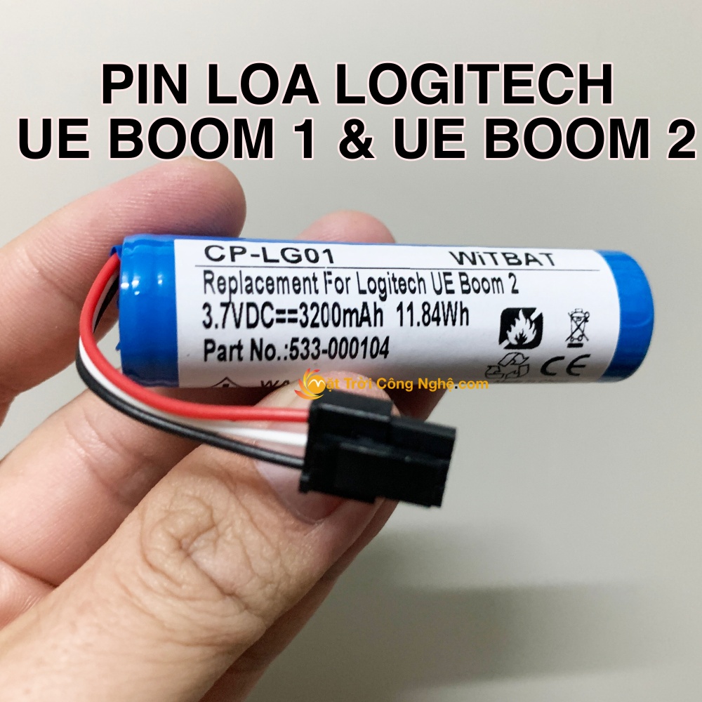Thay pin loa logitech ue boom 2