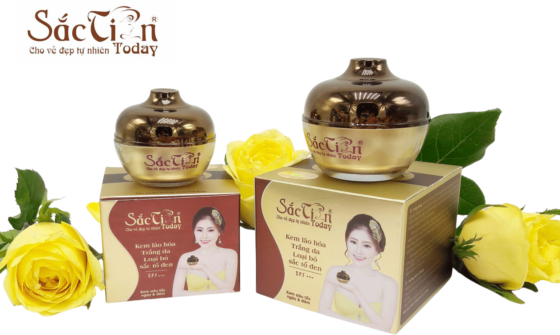 Kem chống lão hóa da mặt cho nam, nữ công nghệ Hàn Quốc, dưỡng trắng da mặt, loại bỏ sắc tố đen - Sắc Tiên Today 30g (hợp với da khô nhiều tinh chất dưỡng ẩm)