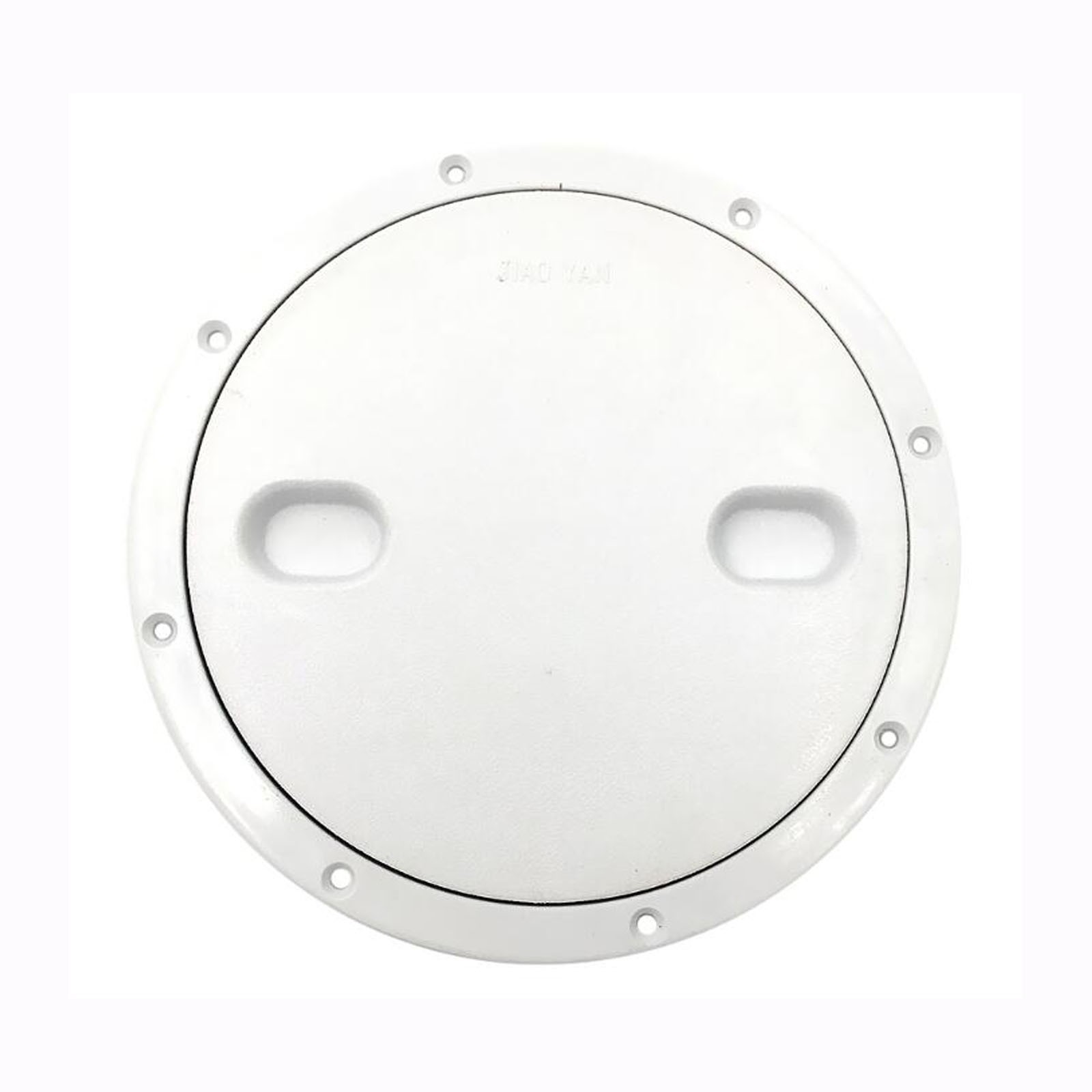 -A9 Đĩa Boong Nylon Trắng Inch Hình Tròn Hàng Hải 6 Inch Nắp Boong, Nắp Sập Chống Trượt, Nắp Tay, Lỗ Kiểm Tra Du Thuyền