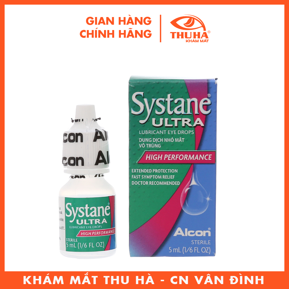 Dung dịch nhỏ mắt Systane Ultra giảm kích ứng mắt, khô mắt