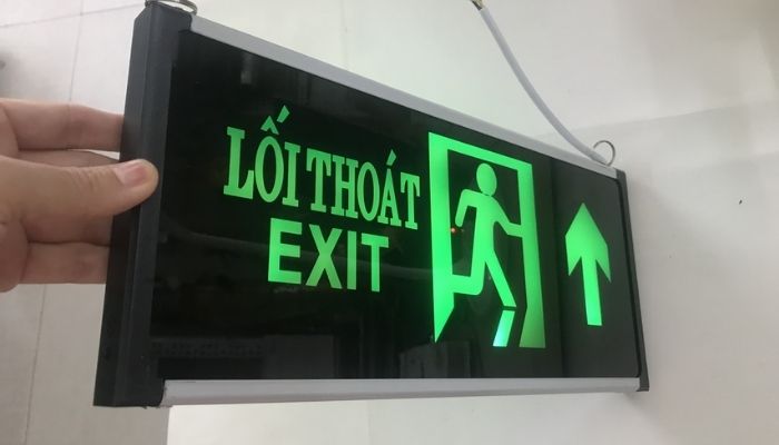 Bảng Đèn Exit Lối thoát 2 mặt