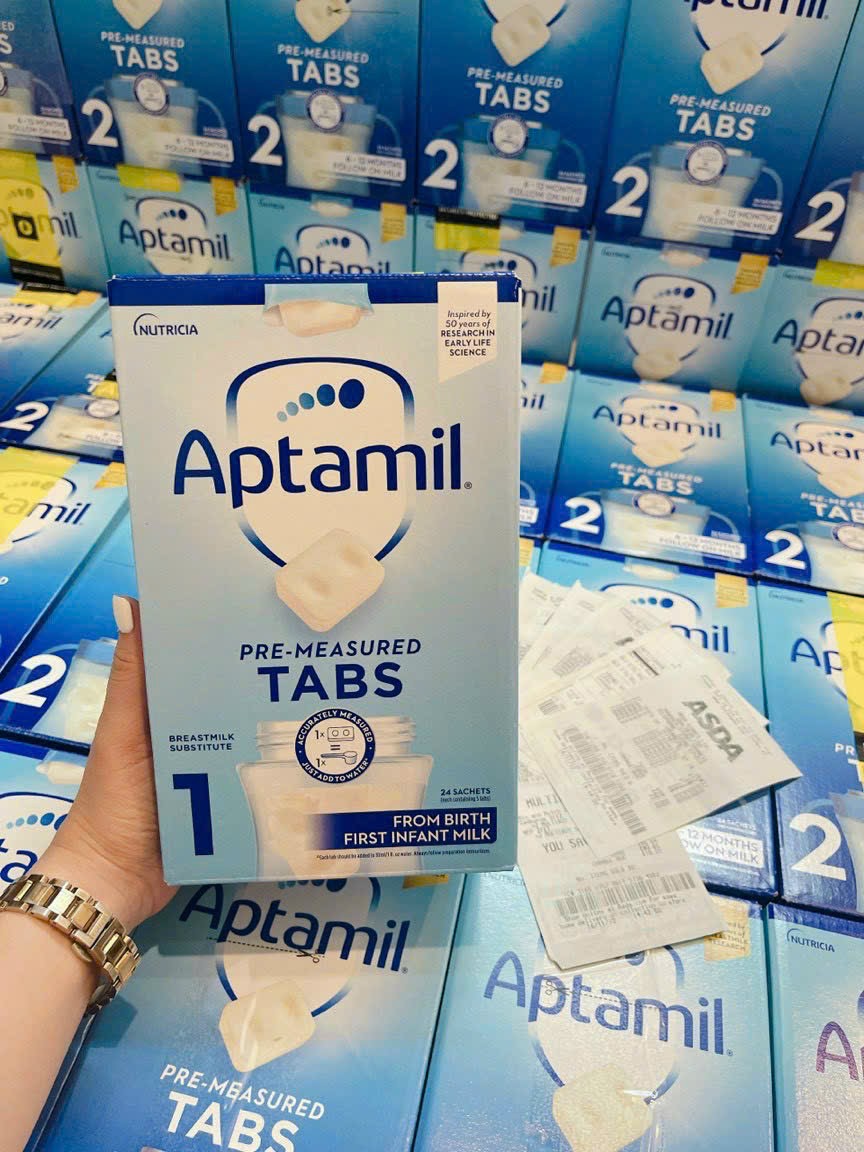 Sữa thanh Aptamil UK số 1