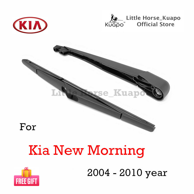 Kuapo cho 2004 đến 2010 năm Kia New Morning bộ gạt nước phía sau (thân cây/trục + lưỡi gạt mưa) buổi sáng mới